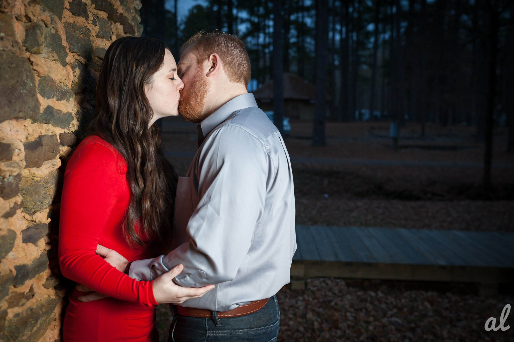 Tyler and Luke | Engagement |Tannehill State Park-14