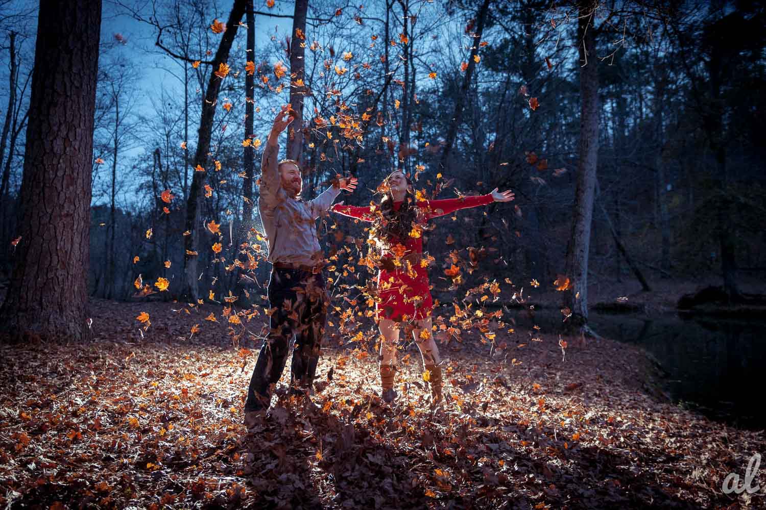 Tyler and Luke | Engagement |Tannehill State Park-17