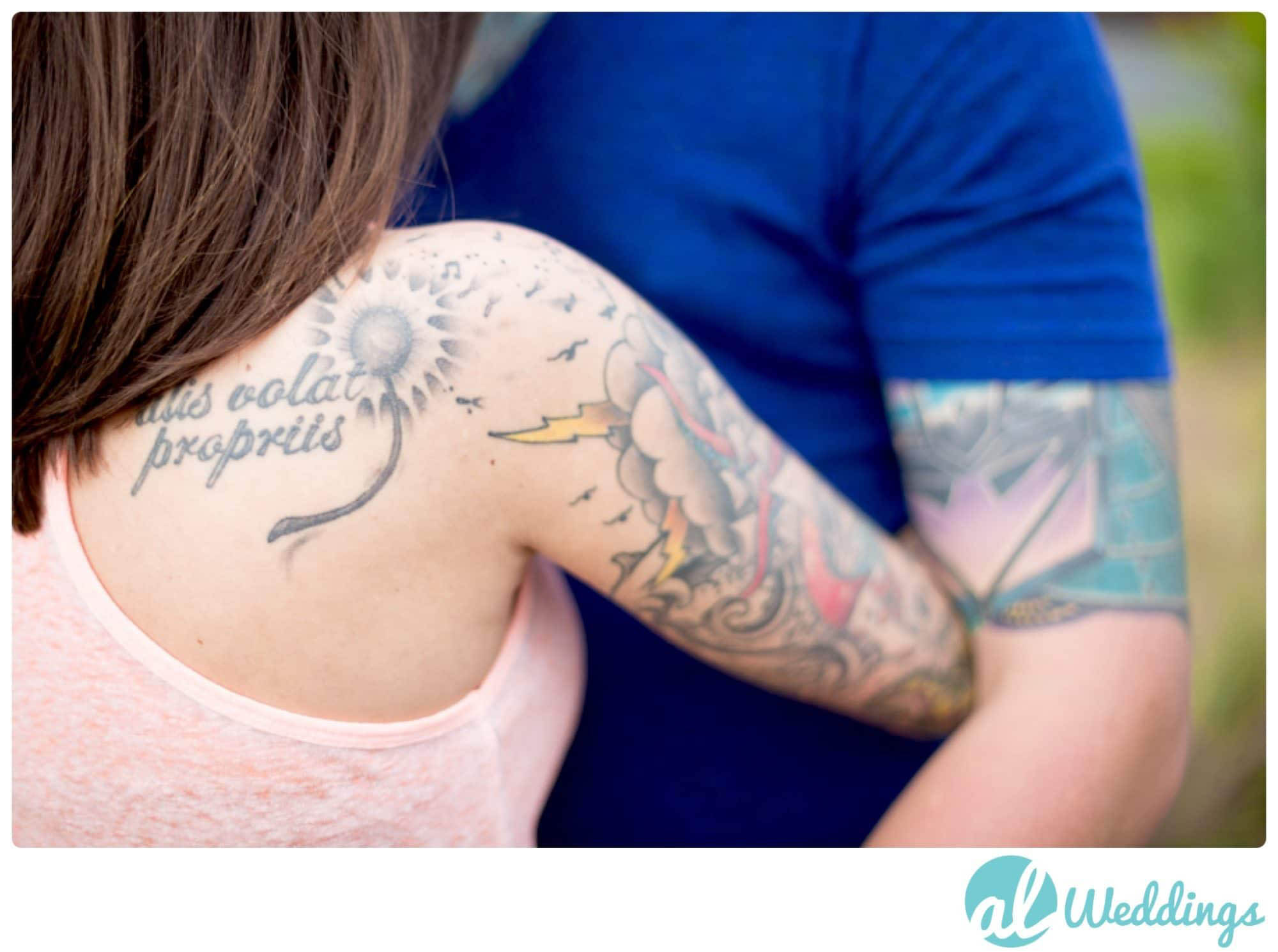 Birmingham,Tattoos,engagement,railroad park,