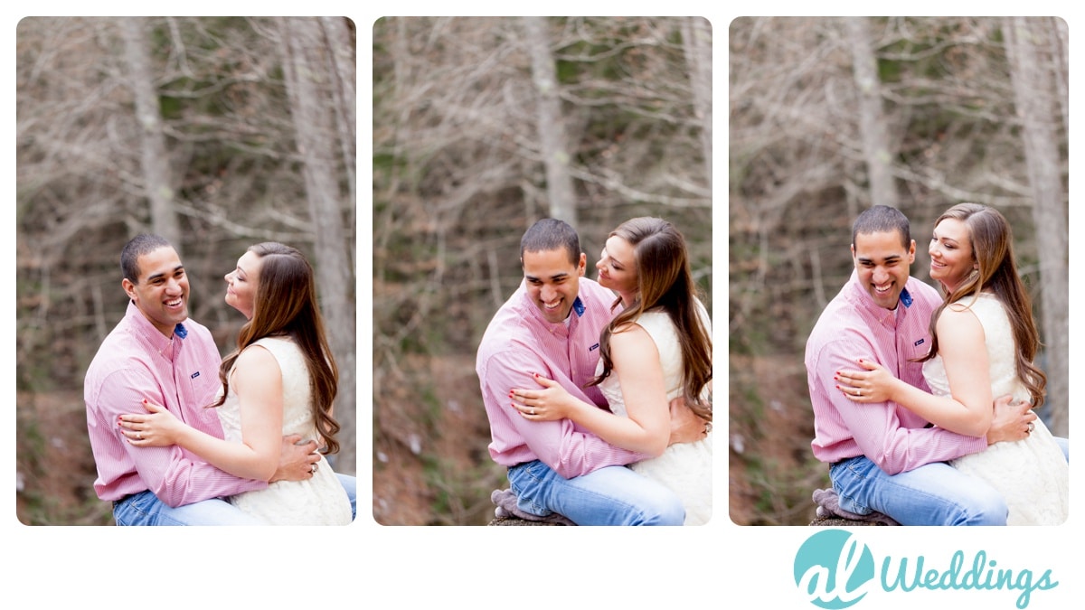 Alabama Wedding Photography,Country,Natural Light,Waterfall,Winter,engagement,ice,outdoors,snow,