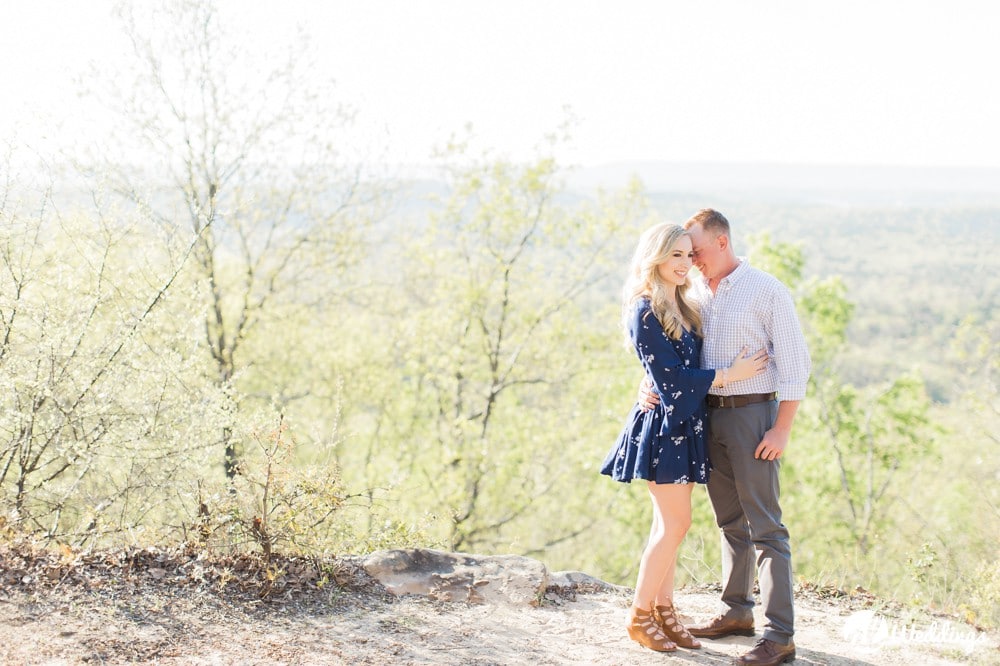 Oak Mountain Spring Engagement Session Photography 1