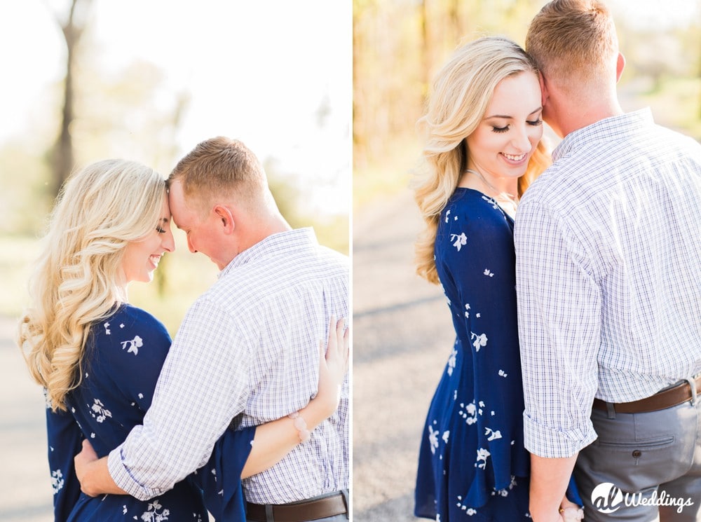Oak Mountain Spring Engagement Session Photography 12