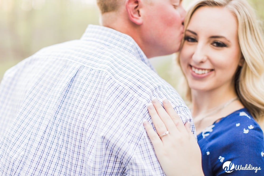 Oak Mountain Spring Engagement Session Photography 13
