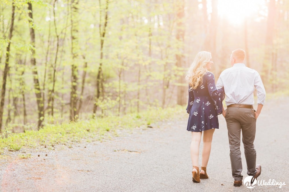 Oak Mountain Spring Engagement Session Photography 14
