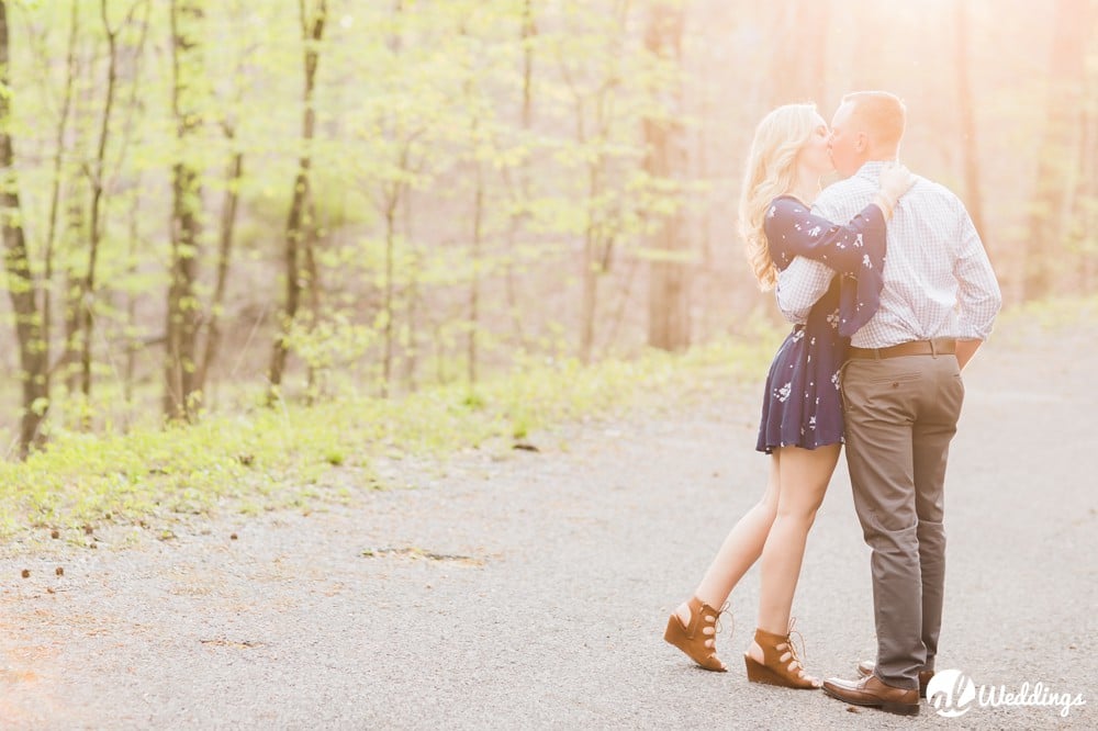 Oak Mountain Spring Engagement Session Photography 15