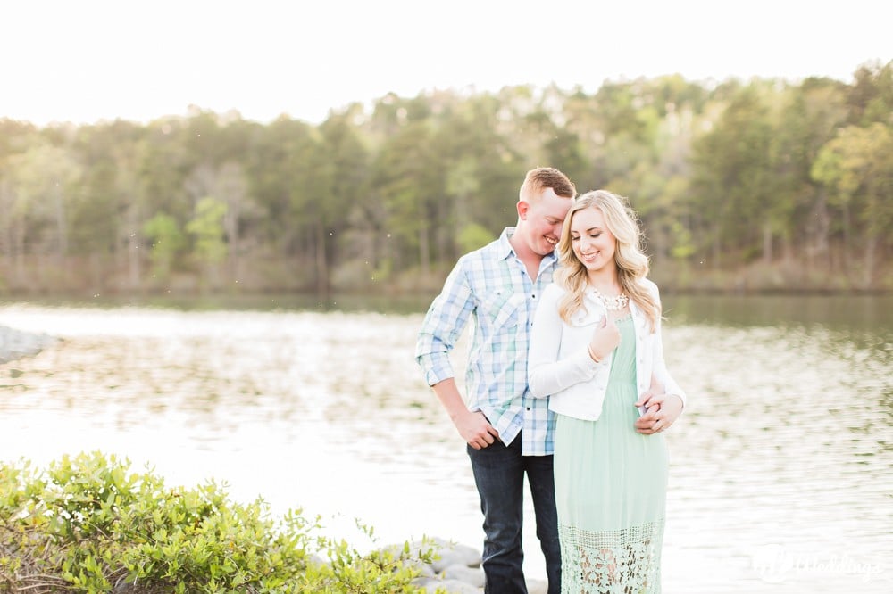 Oak Mountain Spring Engagement Session Photography 18