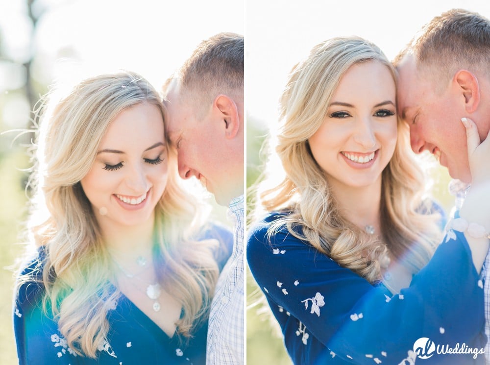 Oak Mountain Spring Engagement Session Photography 2