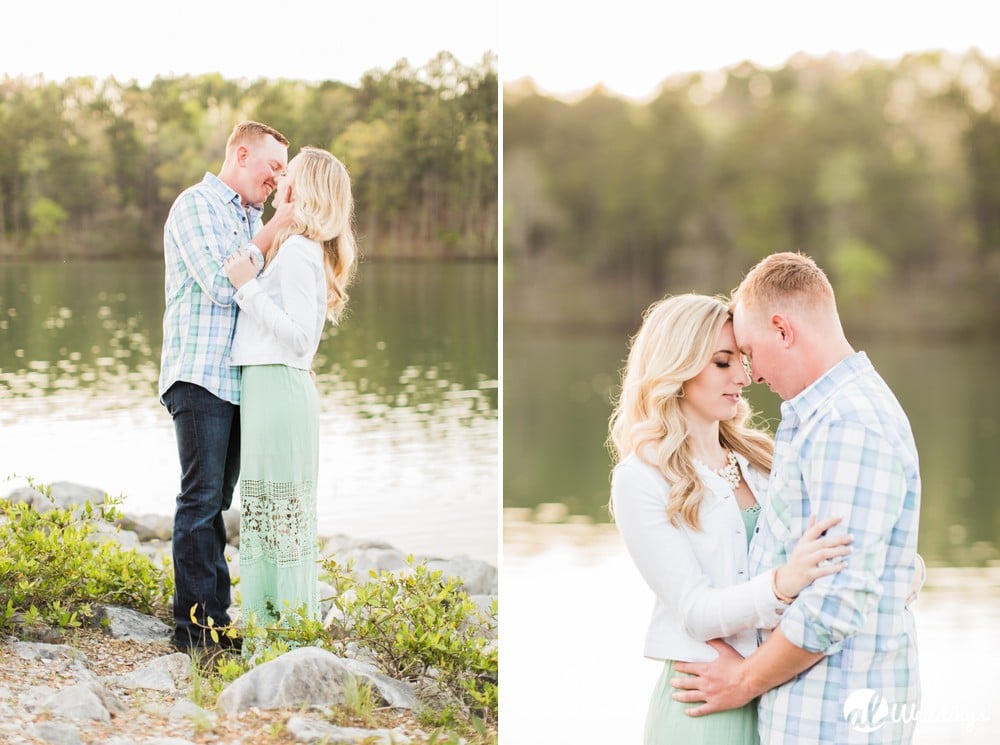 Oak Mountain Spring Engagement Session Photography 22