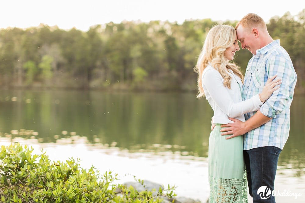 Oak Mountain Spring Engagement Session Photography 24