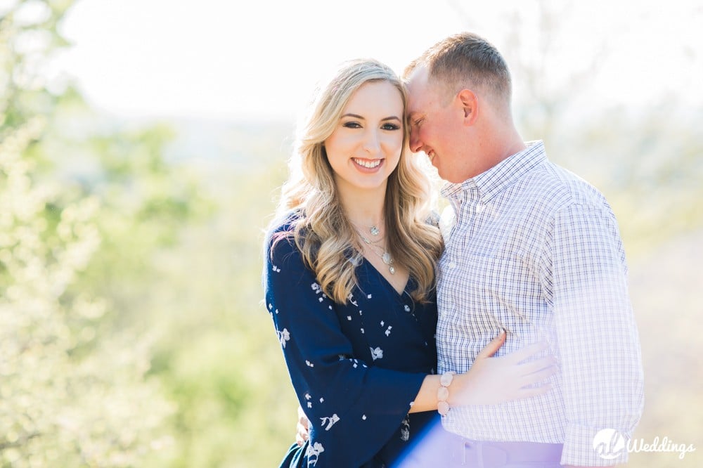 Oak Mountain Spring Engagement Session Photography 4