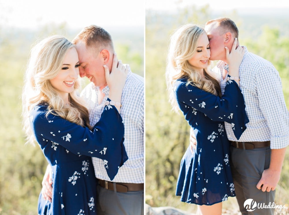 Oak Mountain Spring Engagement Session Photography 5