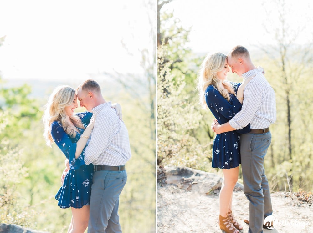Oak Mountain Spring Engagement Session Photography 8