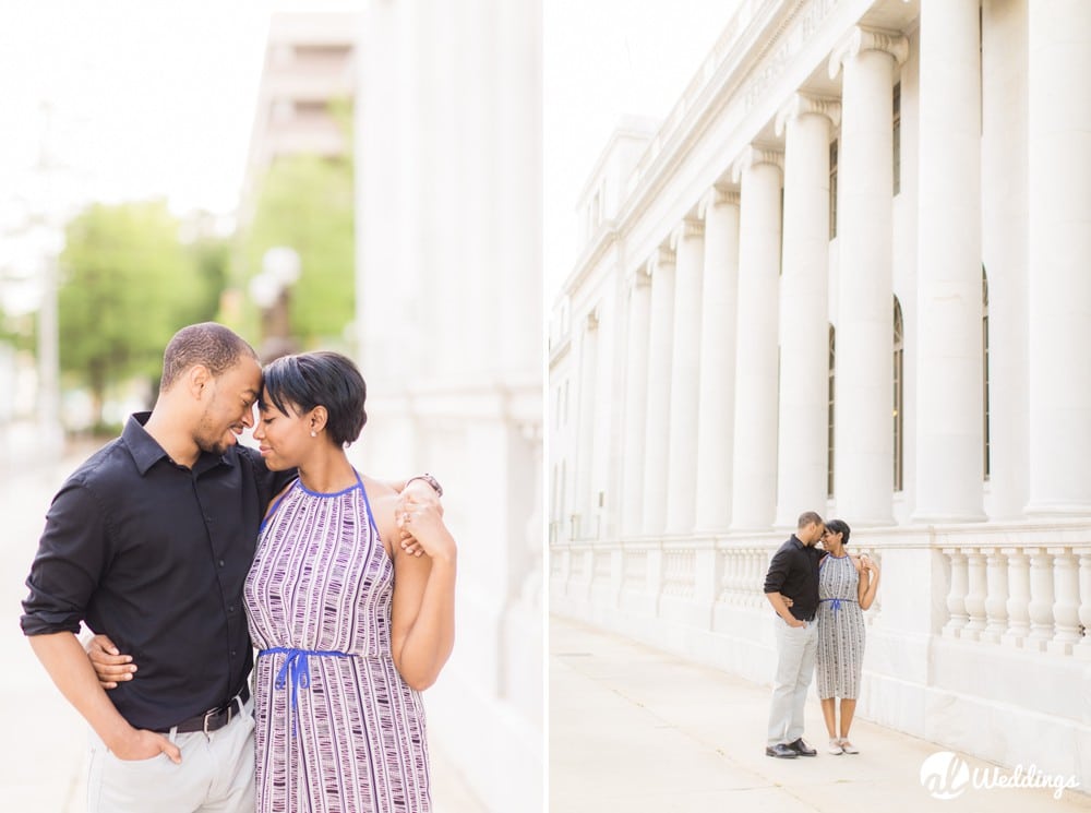 Sunny Downtown Alabama Engagement Session9