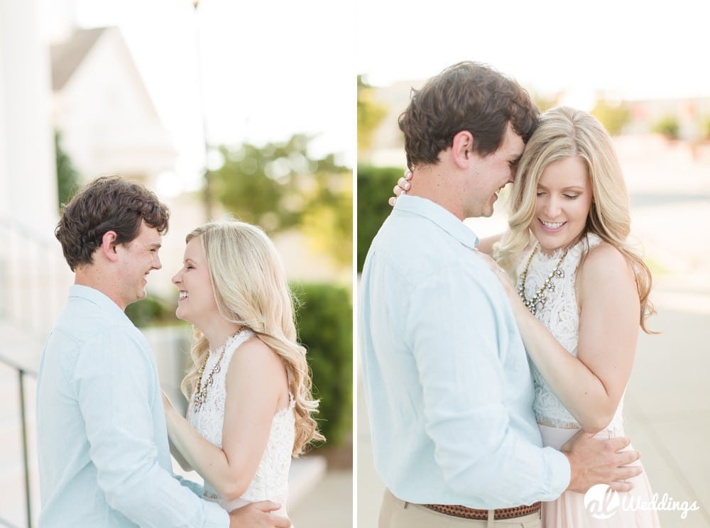 Downtown Opelika Alabama Engagement Session 12