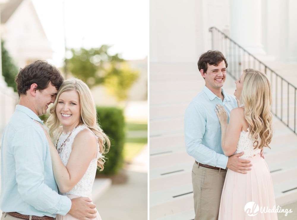 Downtown Opelika Alabama Engagement Session 14