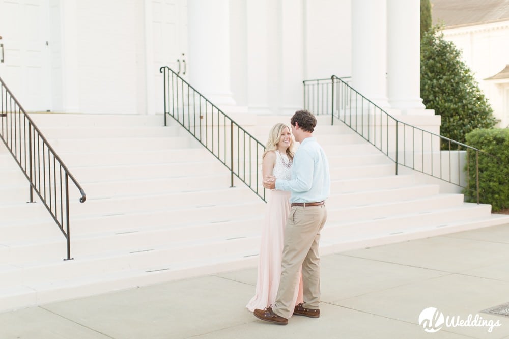 Downtown Opelika Alabama Engagement Session 16