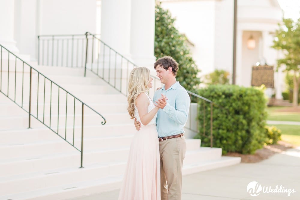 Downtown Opelika Alabama Engagement Session 19