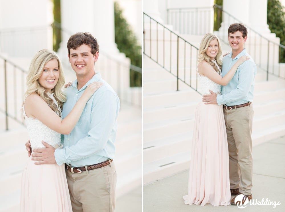 Downtown Opelika Alabama Engagement Session 2