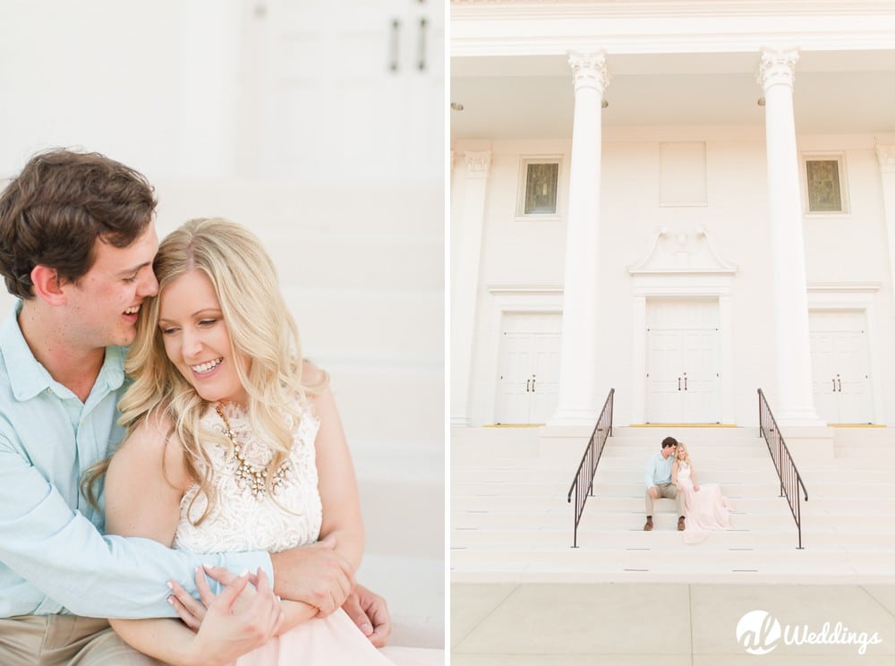 Downtown Opelika Alabama Engagement Session 36