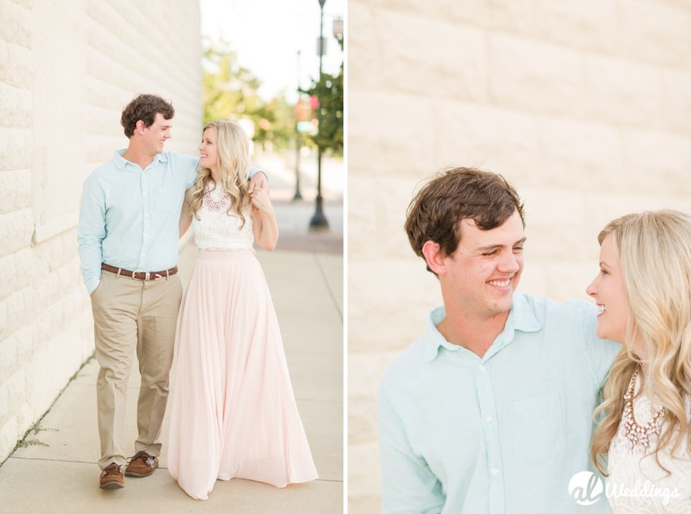 Downtown Opelika Alabama Engagement Session 38