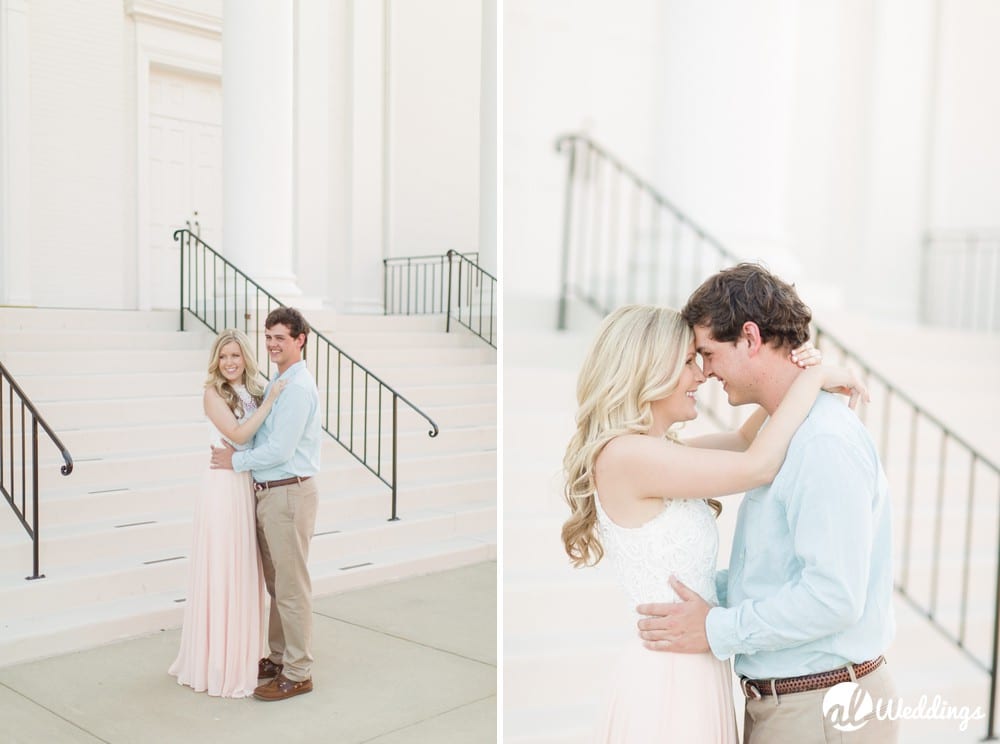 Downtown Opelika Alabama Engagement Session 4