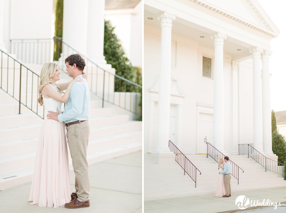 Downtown Opelika Alabama Engagement Session 7