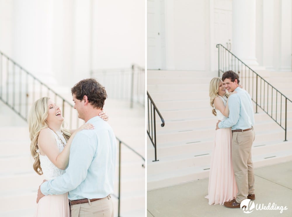 Downtown Opelika Alabama Engagement Session 8