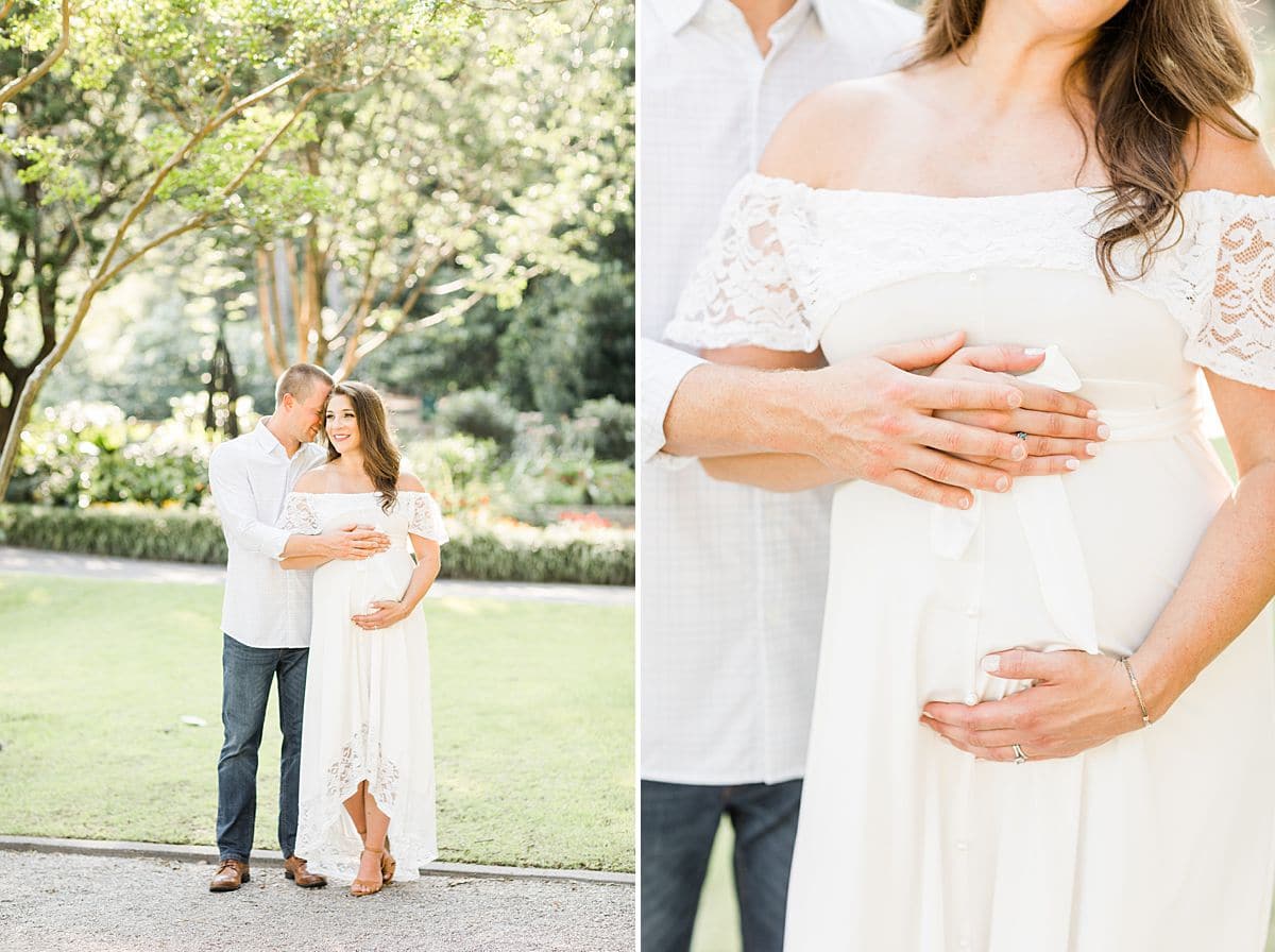 Summer Maternity Session at Birmingham Botanical